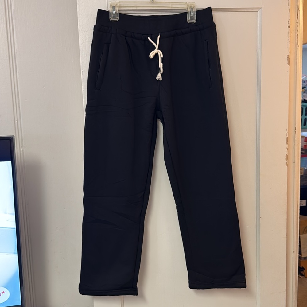 Gihuo Fleece Pants Sherpa Lined Sweatpants Active Running Jogger Pants XL - Picture 4 of 10